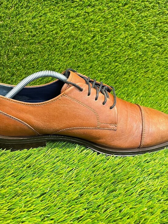Cole Haan Grand Os Mens Size 9.5 Brown Casual Classic Cap Toe Derby Oxford Shoes main image 11